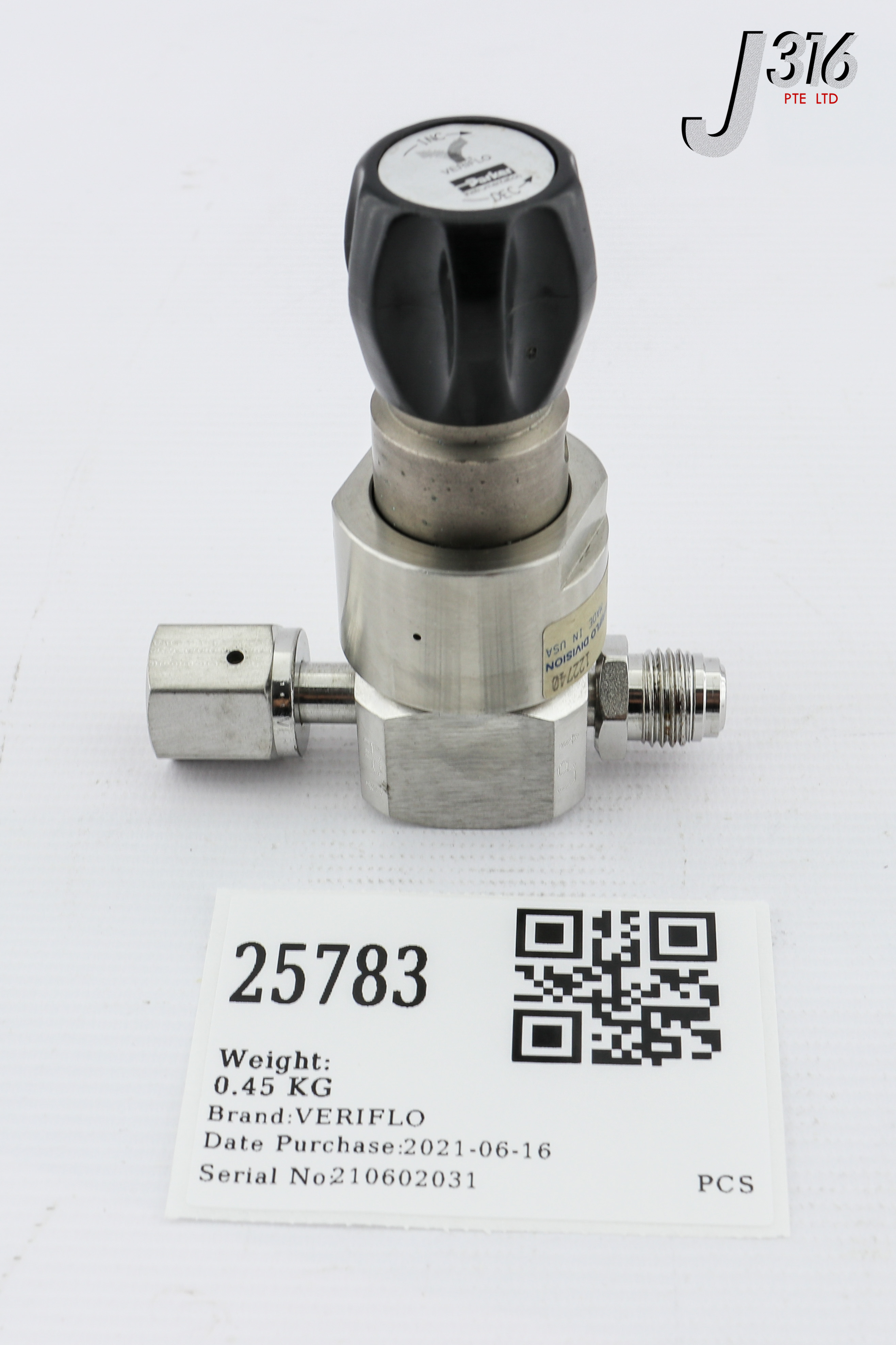 HaPPy!1〜4 25783 VERIFLO PRESSURE REGULATOR, 45600533 SQMICROHF602PFSFM | eBay